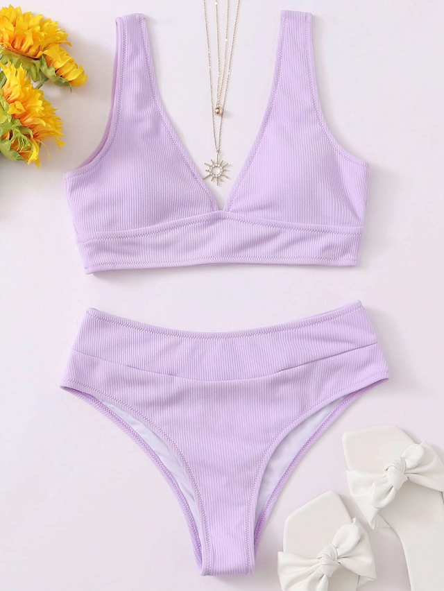 High Waisted Bikini Set