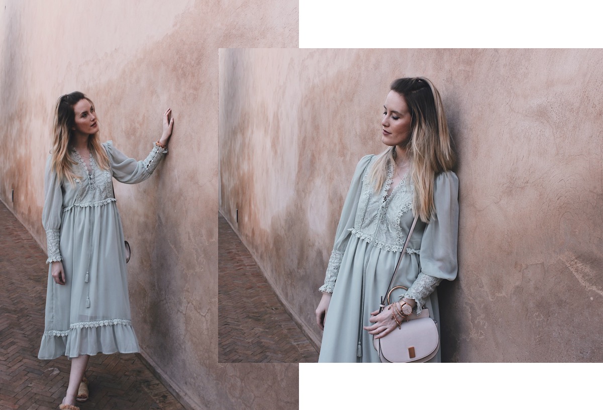 Outfit aus dem Le Jardin Secret in Marrakesch und ein paar Tipps, die es bei Kleidung in Marrakesch als Frau zu beachten gilt.