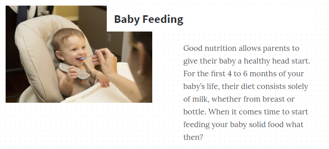 baby feeding