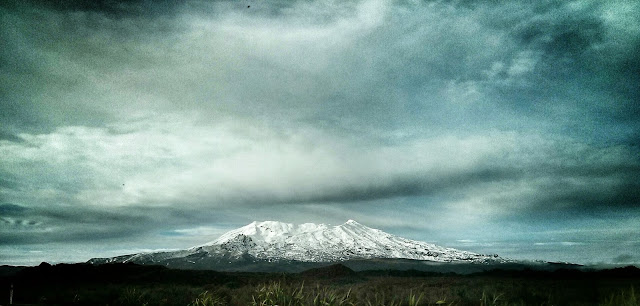 Mt Ruapehu-- New Zealand Working Holiday: The First Steps