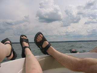 chillaxin on the boat