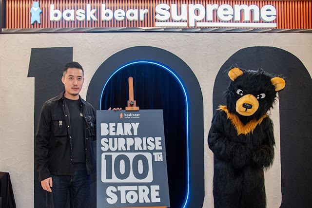 Bryan Loo At The Opening Of Bask Bear Supreme 100th Store KLCC