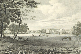 Parham Park, Sussex from Excursions in the County of Sussex (1822)
