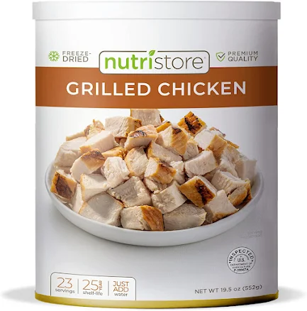 Nutristore Freeze-Dried Grilled Chicken