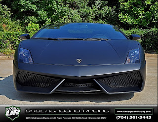 Matte Black Twin Turbo Gallardo on HRE Wheels_5