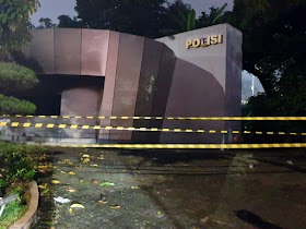 Usai Pendemo Bubar, Pos Polisi Pejompongan Jakpus Dibakar OTK!