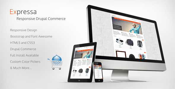 Expressa - Responsive Drupal Commerce Theme - Retail Drupal