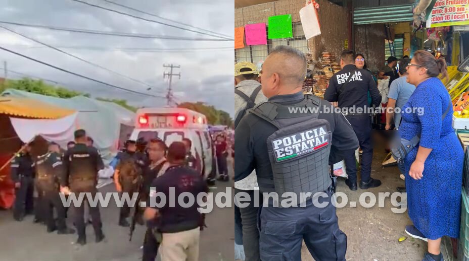 Ataque armado en Mercado Morelos de Puebla fue contra gente de "El Grillo", la banda de "El Gabo" los atacó y último por el control del mercado