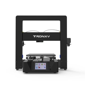 Tronxy®X6-2E Dual Color Printing 3D Printer 220*220*210mm Printing Size With Power Resume Function/3.5inch Full Color Touch Screen/Lattice Glass Platform/3 Fans Extrusion Head 