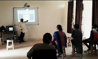 नवोदय विद्यालय में ऑनलाइन एसेसमेंट लेने की ट्रेनिंग संपन्न