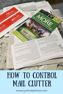 How to control mail clutter in seven steps.