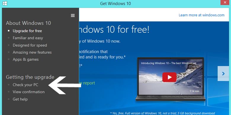 Cara Upgrade Windows 7 dan 8 Ke Windows 10 Gratis