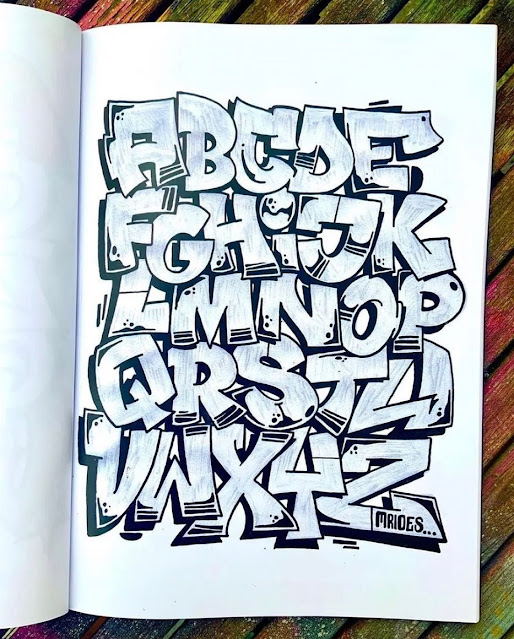 graffiti alphabet