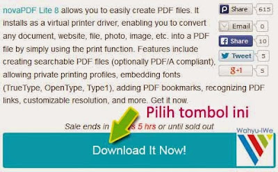 NovaPDF Lite 8 Full Legal: Pembuat File PDF