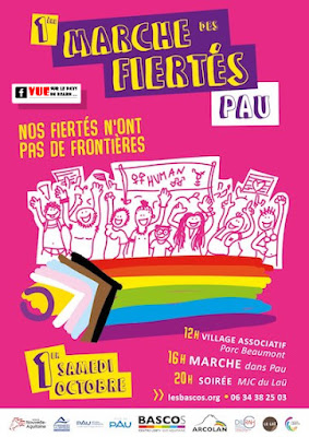 1ere Marche des fiertes Pau 2022