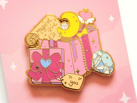 Magical Girl Kit enamel pin, from monthly pin subscription