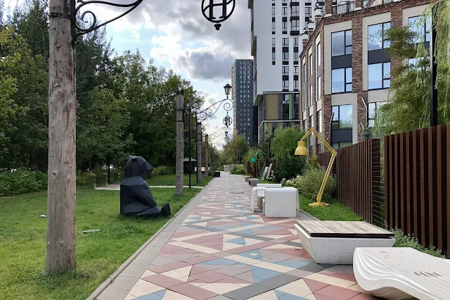 Выборгская улица, Невский парк | Vyborgskaya street, Nevsky park