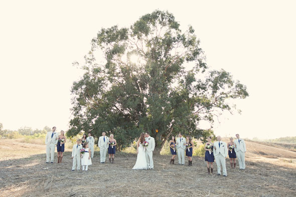 Burlap Blue Barn Wedding