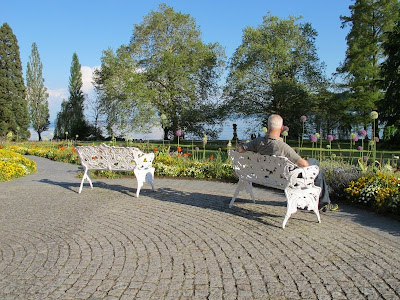 Bank, Bodenseeforum, Bodensee Forum, Mainau, Freude, Geniessen, Zweisamkeit