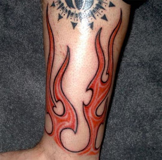 food tribal tattoo