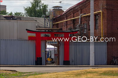 鳥居 Tori gate in Minsk