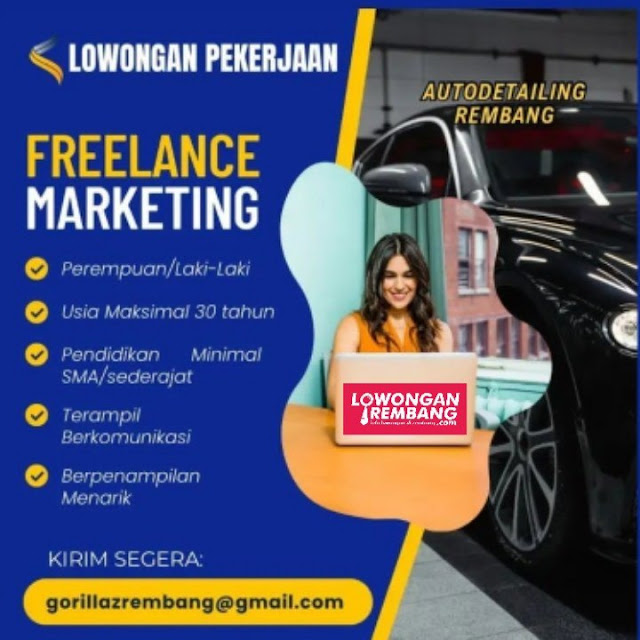 Lowongan Kerja Pegawai Freelance Marketing Gorillaz Rembang