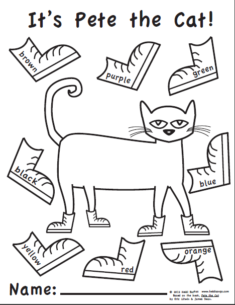 34+ Pete The Cat Coloring Sheet