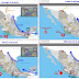 Hoy se prevén tormentas intensas en zonas de Michoacán, Oaxaca, Chiapas y Veracruz 