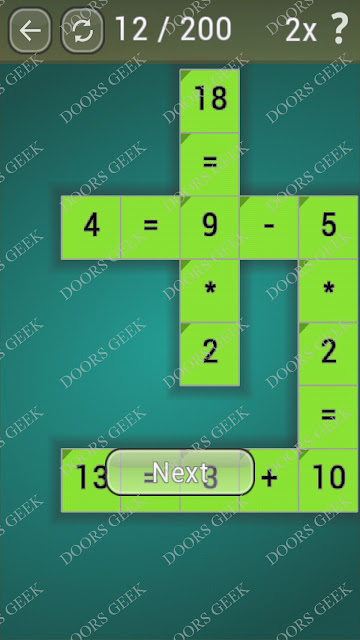 Math Games [Beginner] Level 12 answers, cheats, solution, walkthrough for android