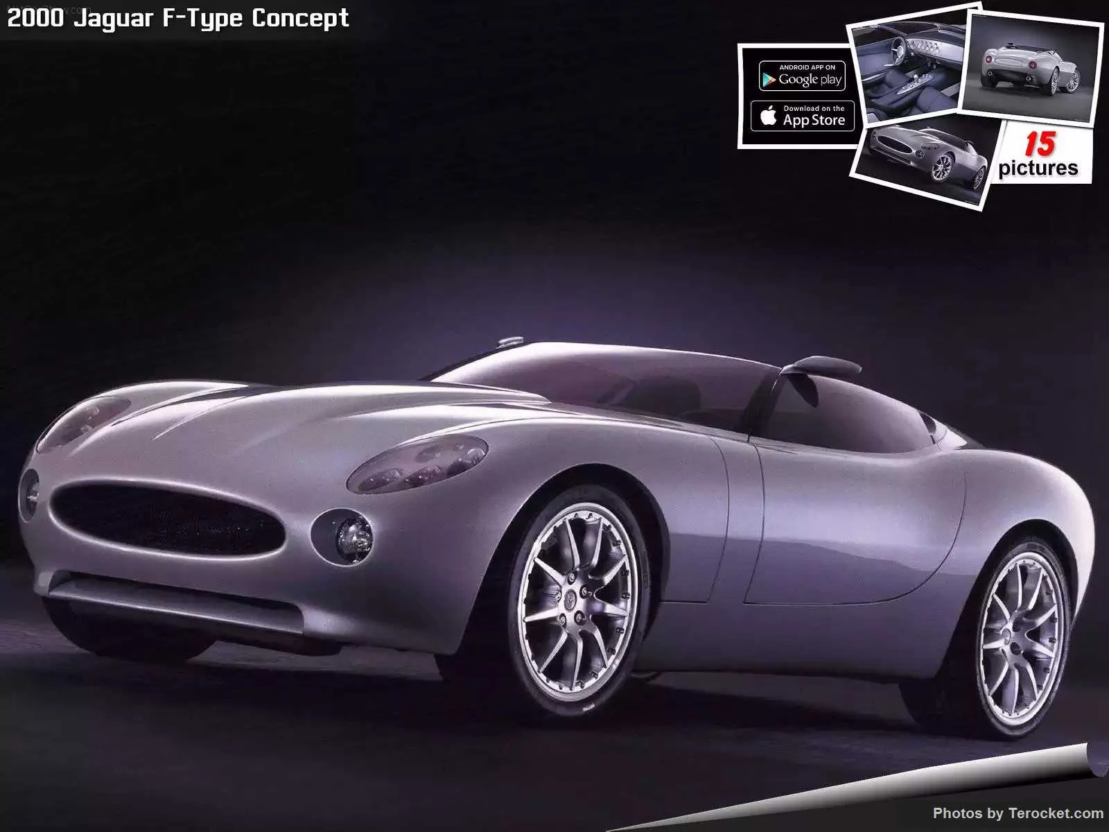 Hình ảnh xe ô tô Jaguar F-Type Concept 2000 & nội ngoại thất
