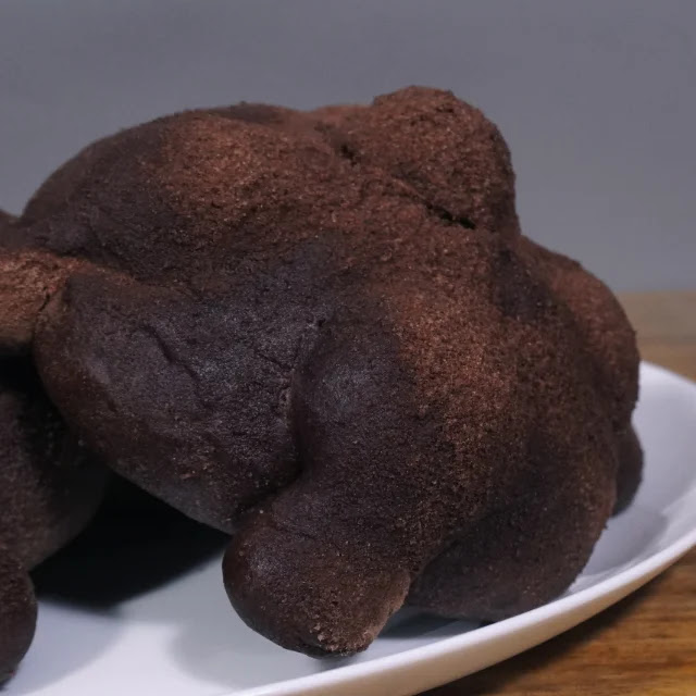 Receta de PAN de MUERTO con CACAO con chocolate pan de muerto como hacer