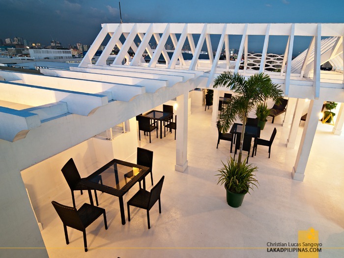 Early Evening at Microtel's Roof Deck