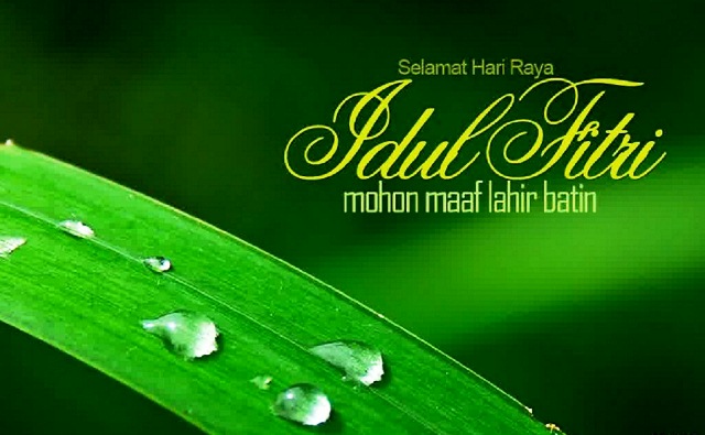 20 Kartu Ucapan Selamat Hari Raya Idul Fitri 2017 Terbaru - Si Gambar