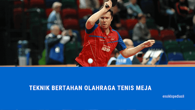 Macam-Macam Teknik Pertahanan dalam Tenis Meja