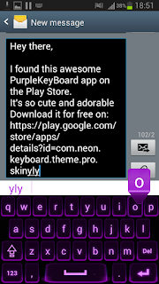 neon keyboard android skin keyboard