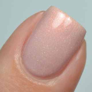 neutral nail polish aurora shimmer