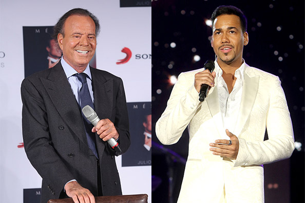 El cantante Romeo Santos graba canción dedicada al pene con Julio Iglesias