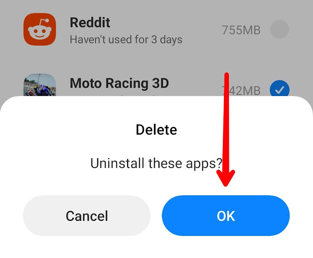 Cara uninstall/menghapus aplikasi android di HP xiaomi
