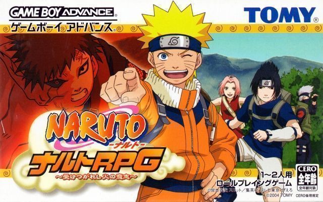 Download Game GBA (Gameboy Advance) Naruto RPG - Uketsugareshi Hi No Ishi (6,1MB)