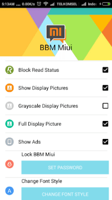 Download BBM Mod Terbaru MIUI Versi 10.0.35 Apk