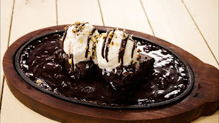 sizzling chocolate dessert