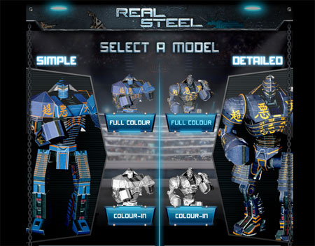 Real Steel Papercraft Noisy Boy