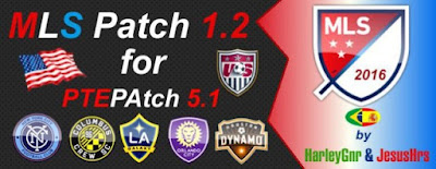 PES 2016 MLS Patch PTE PATCH 5.1