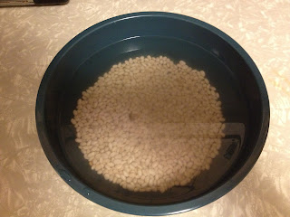 Soaking Navy Beans