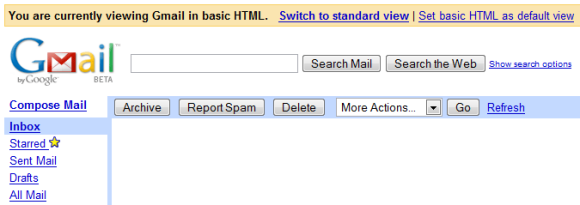 Gmail discontinuing its  Basic HTML View in 2024