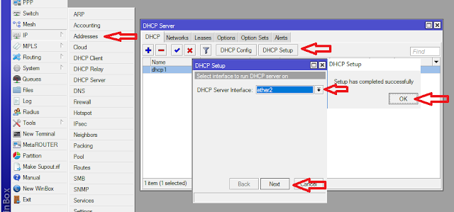 Membuat DHCP Client Dan DHCP Server - Cinta Networking