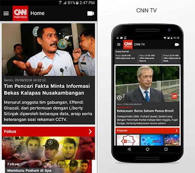 CNN Indonesia - Aplikasi Berita Lokal Terbaik