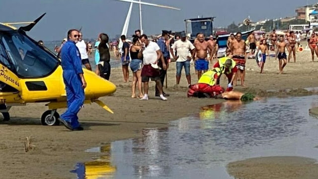 Bora Bora beach in Rome, where Selavdi Shelaj was killed