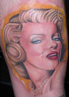 Beautifull Mailyn Monroe tattoos Ideas