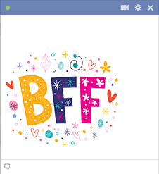 BFF Textual Emoji